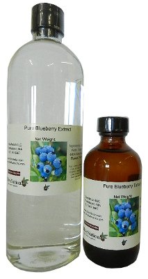 Blueberry Flavoring Extract - TTB-Approved Natural Flavoring for Baked Goods - Beverages - Non-GMO - Kosher - Vegan - 16 oz