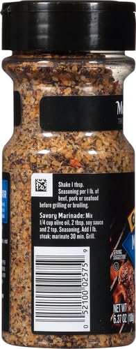 McCormick Grill Mates Montreal Steak Seasoning, 6.37 Oz