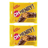 Oh Henry! 4 Full Sized Chocolate Candy Bars, 232g/8.18oz 2-Pack (Imported from Canada)