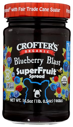 Crofters, Organic Blueberry Blast Superfruit Spread, 16.5 Ounce