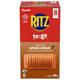 Ritz Whole Wheat Crackers To-Go, Individually Wrapped Crackers - 328g/11.5 oz
