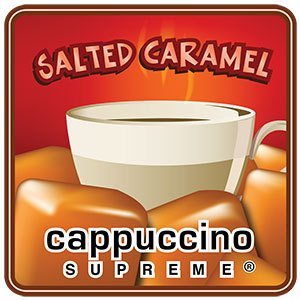 Cappuccino Supreme 2 lb bag Salted Caramel Instant Cappuccino Mix