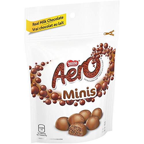 Aero Milk Chocolate Mini's, 135g/4.8oz, (Imported from Canada)