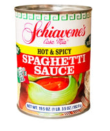 Schiavone's Casa Mia Pasta Sauce | 3rd Generation Authentic Italian Tradition (Hot & Spicy, 1.75 Pound (Pack of 12))