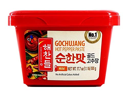 CJ Haechandle Gochujang Hot Pepper Paste Gochujang Mild (???), 2.2lb/1kg