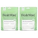 Fresh Wave Odor Eliminating & Deodorizing Packs | 2 Bags of 6 Each | Safer Odor Relief for Small Spaces | Natural Plant-Based Odor Eliminator | Odor