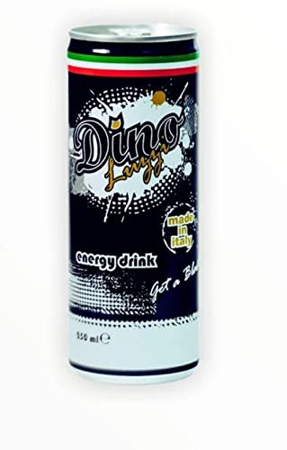 Dino Luzzi Energy Drink, Made in Italy, 8.4 Fl Oz (Original, 12 Count)
