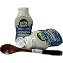 Nature's Charm Sweetened Condensed Coconut Milk, NEW Squeeze Bottle , Dairy and Soy FREE, Vegan, Lactose FREE, Gluten FREE. Rich Coconut Flavor, Good Soure of Calcum-11.25 Ounce (Pack of 2) Combo With FREE KC Commerce Wooden Spoon (2)