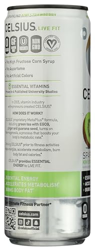 Celsius 12oz SS - Kiwi Strawberry