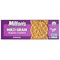 Milton's Organic Crackers, Multi-Grain - Certified Organic, Non-GMO Project Verified, Kosher, Made With 4 Whole Grains & 3 Seeds, Great