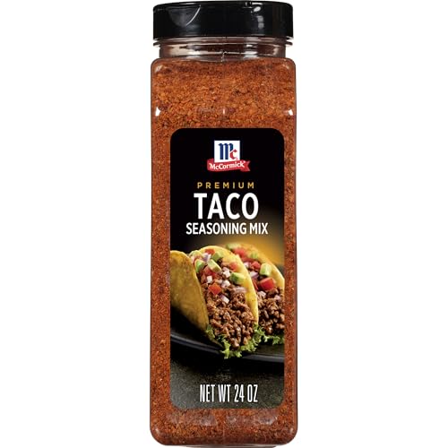 McCormick Taco Seasoning Mix, Premium, No MSG Added, No Artificial Flavors, For Tacos, Nachos, Fajitas and More, 24 oz