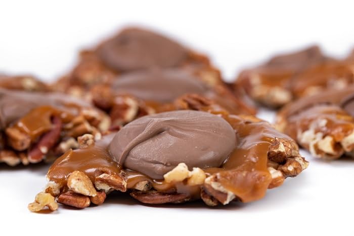 Milk Chocolate Caramel Pecan Caramillicans 8 oz | Millican Pecan since 1888 | San Saba, Texas