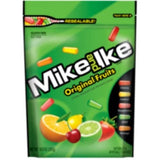 Mike and Ike Original Fruits Chewy Candy, 10 Ounce Stand Up Bag - 8 per case.