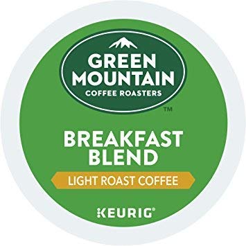 GREEN MOUNTAIN COFFEE ROASTERS Green Mountain Breakfast Blend Light Roast K-Cup Coffee Pods 100 Count (Pack of 1) 100.0 Count 1