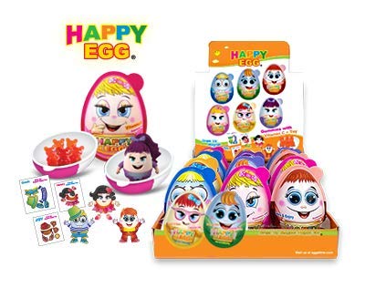 Jumbo Happy Egg + Gummies with Vitamin C + Toy (Pack of 3 eggs)