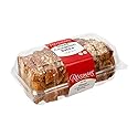 Reisman's Bakery Cinnamon Babka Cake, Fresh Dessert, Nut-Free and Dairy-Free Cinnamon Cake, OU Kosher-Certified Babka Bread, 1 lb, Pack of 4