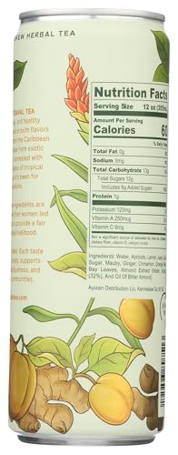 Mabi Artisanal Tea Apricot Passion Cold Brewed Spiced Herbal Tea Blend 12pk