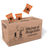 Michel et Augustin Cookies, Individually Wrapped Snacks, Milk Chocolate & Caramel Shortbread Cookies, Bulk Snacks, 180 French Butter Cookies