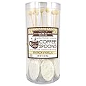 Melville Candy Gourmet Coffee Spoons - Naturally Flavored Stirrers for Beverages - Sweetened French Vanilla, 8 Count