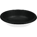 Creative Converting 173260 Black Paper Bowls, 20 oz, 20 Pcs