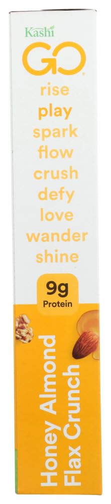 Kashi - Go Lean Crunch Cereal, Honey Almond Flax, 14 oz. (Pack of 3 )3