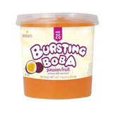 Bossen Bursting Boba Pure25 filled with a refreshing fruity liquid that creates a burst of flavor in your mouth Make in Taiwan 7.04 lb Each Pack (1