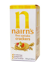 Nairn's Fine Oatcake Crackers (Yellow Box), 8.8-Ounce Boxes (Pack of 6)