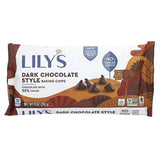Lily's Chocolate Stevia Sweetened Dark Chocolate Baking Chips, 9 OZ