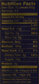 Green & Black’s: Organic Dark Chocolate Hazelnut & Currant (1 x 3.5 oz)