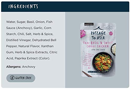 Passage Foods Thai Basil Chili Sauce (6x7OZ )