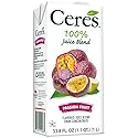 Ceres 100% All Natural Pure Fruit Juice Blend, Passion Fruit - Gluten Free, Rich in Vitamin C, No Added Sugar or Preservatives, Cholesterol Free