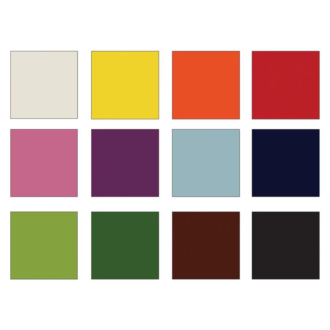 Mayco Stroke & Coat Wonderglazes 12-Color Set #1, 12 Pints