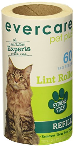 Evercare Pet Hair Lint Roller Refills 6PACK (30.1 ft x 4" ea)