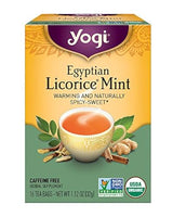 Yogi Tea, Egyptian Licorice Mint, 16 Count, Packaging May Vary