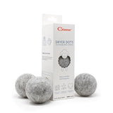 GLEENER Dryer Dots Fabric Softener | 100% New Zealand Wool | Extra large 3 pack | Grey (3)