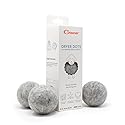 GLEENER Dryer Dots Fabric Softener | 100% New Zealand Wool | Extra large 3 pack | Grey (3)