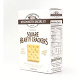 Square Hearty Crackers, 6 Ounch, Made (6 Ounce (Pack of 1), Square Hearty Crackers)