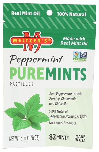 Meltzer's, Puremints Peppermint Tin, 1.76 Ounce