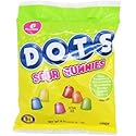 DOTS Sour Gum Drops, Six Assorted Fruit Flavors, Sour Gummy Candy, 8 Ounce Bag