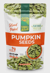 Sunhill Naturals Raw Pumpkin Seeds | Heart-Healthy Pumpkin Seed Snack Bag | Low Carb Seeds for Snacking | Keto Snacks for Adults and Kids
