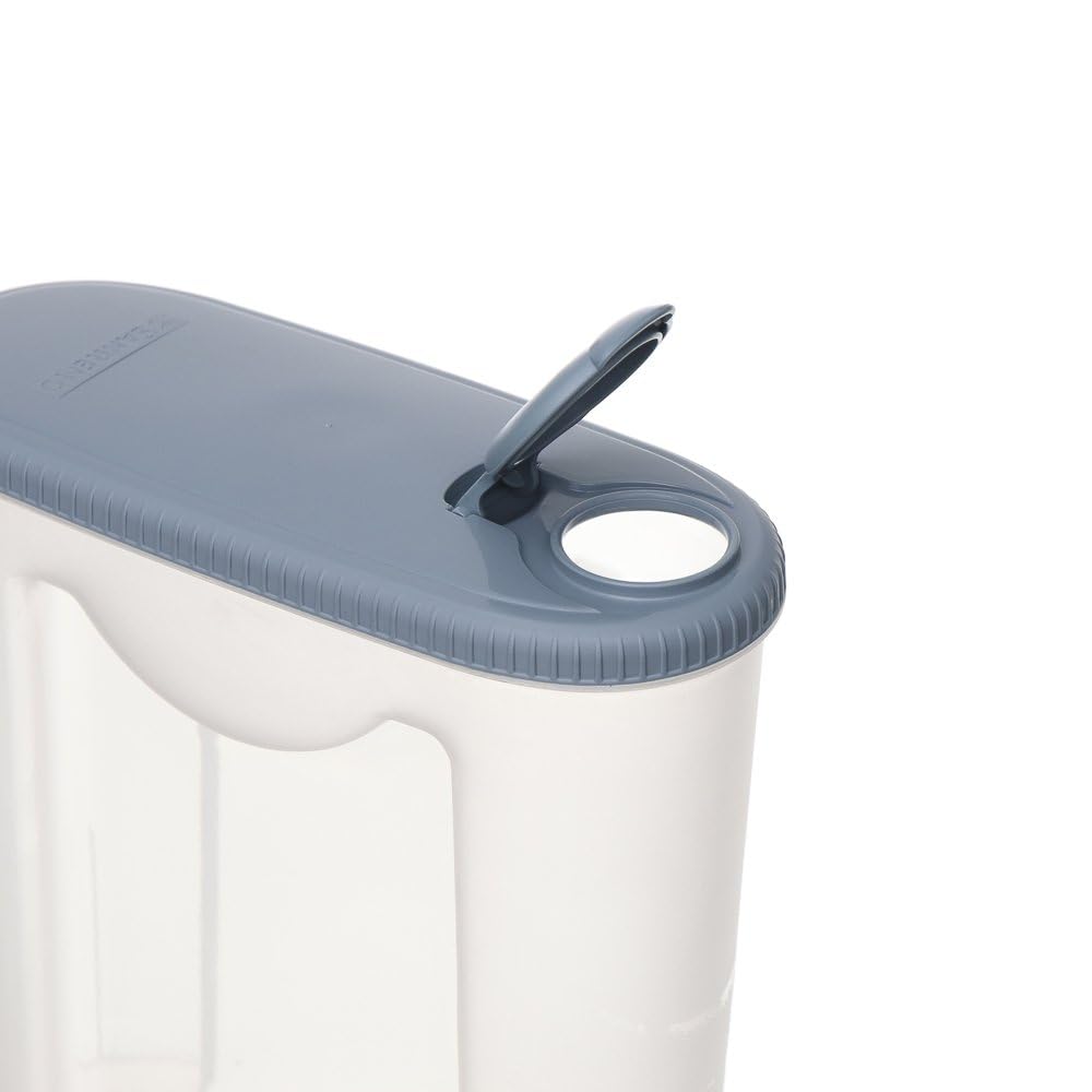 Plastic Laundry Powder Container For Detergent, Laundry Room Organization - 80 oz