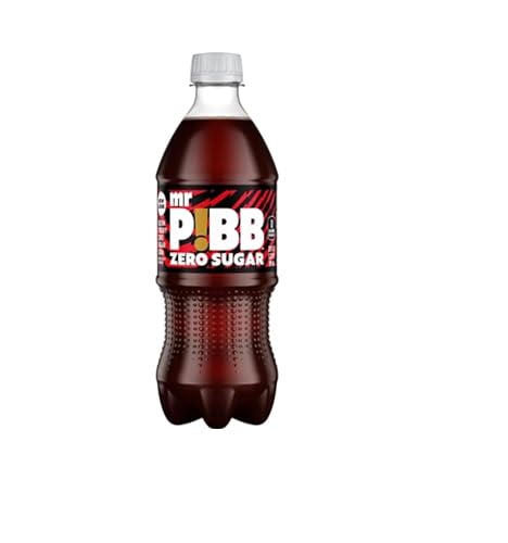 Pibb Zero Sugar Soda 20oz Bottles (Pack of 16, Total of 320 FL OZ)