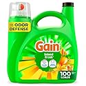 Gain Liquid Laundry Detergent, With Odor Defense, Island Fresh Scent, Laundry Soap For HE Washing Machines, 132 fl oz, 100 Loads (Packaging May Vary)