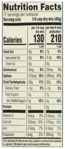 365 by Whole Foods Market Organic Buttermilk Pancake and Waffle Mix, 24 OZ