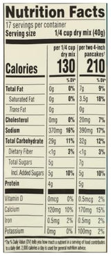 365 by Whole Foods Market Organic Buttermilk Pancake and Waffle Mix, 24 OZ