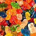 Sugar Free Assorted Fruit Flavored Gummy Bears 1-lb by Nuts n More