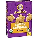 Annie's Organic Baked Bunny Grahams Snacks, Honey, 7.5 oz