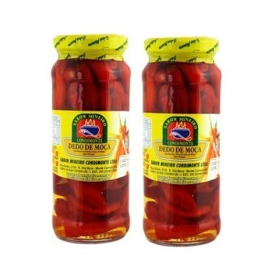 Sabor Mineiro Pimenta Dedo de Moca 11.99oz 300gr (2 Pack)