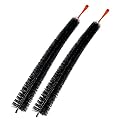 Bristle (2 Pack) 31 Inch Cleaning Brush for Dryer Lint and Cleaning Refrigerator Coils | 23" Brush with 8" Ergonimic Handle | Long Flexible Design