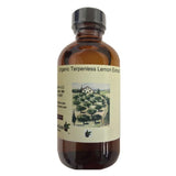 Organic Terpeneless Lemon Extract - Tart Lemony Flavor for Cakes - Cookies - Icing - Filling - PG Free - Non-GMO - Gluten Free - Kosher - Vegan - 8